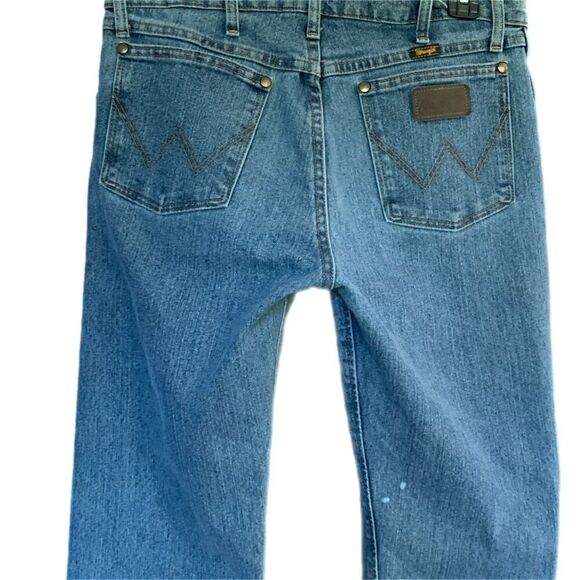 Wrangler Jeans Mens 33X32 Advanced Comfort Regular Fit Cowboy Work Casual - Picture 8 of 15